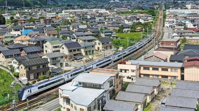 【鉄宿プラン】トレインビュールーム確約★鉄道ファン必見の鉄道＆電車の見える温泉宿